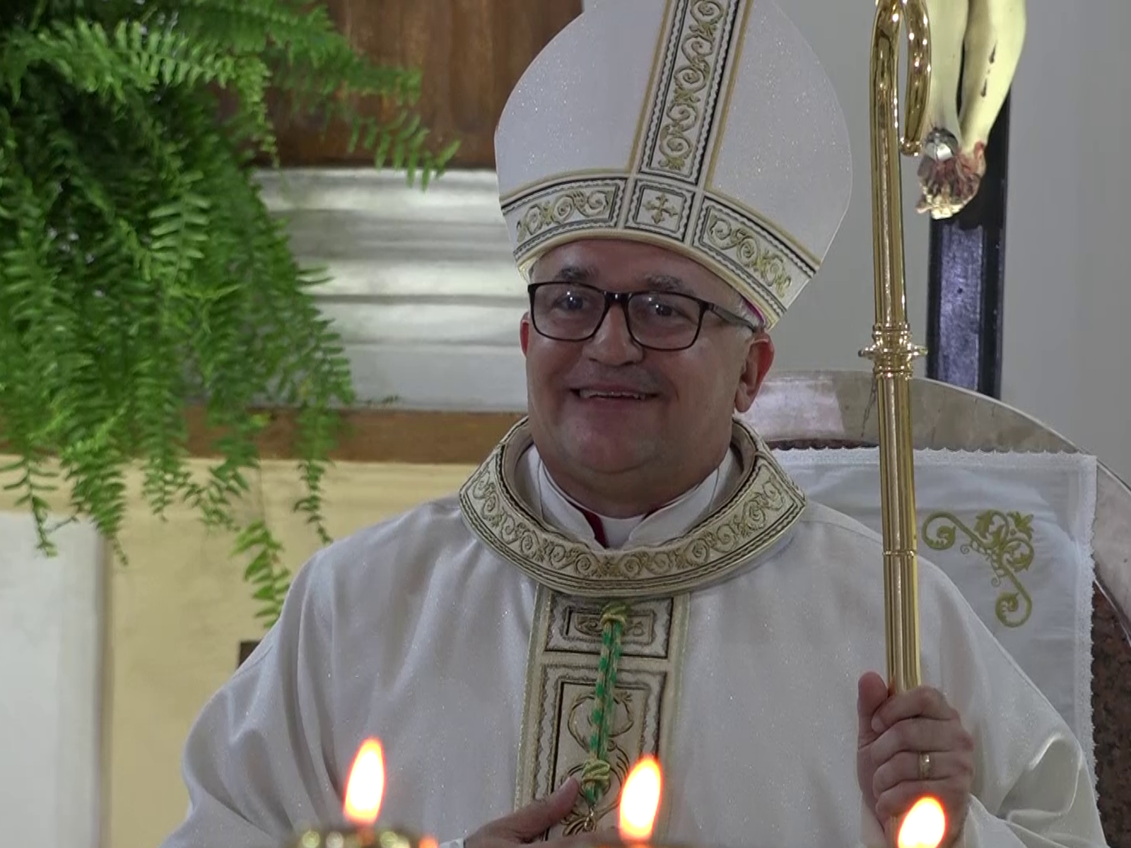 Dom José Genivaldo Garcia completa um ano à frente da Diocese de Estância