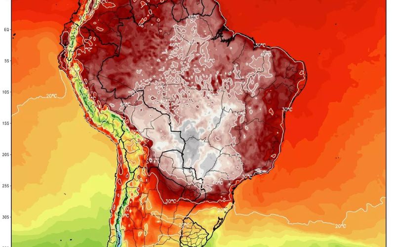 Novembro pode ter máxima de 47°C nos próximos dias