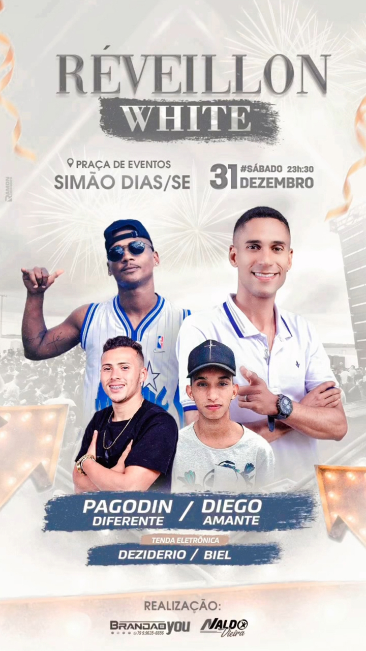 RÉVEILLON WHITE – SIMÃO DIAS – 31 DE DEZEMBRO