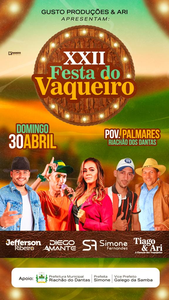 Em Riachão do Dantas, Festa do Vaqueiro do Povoado Palmares acontece no final do mês