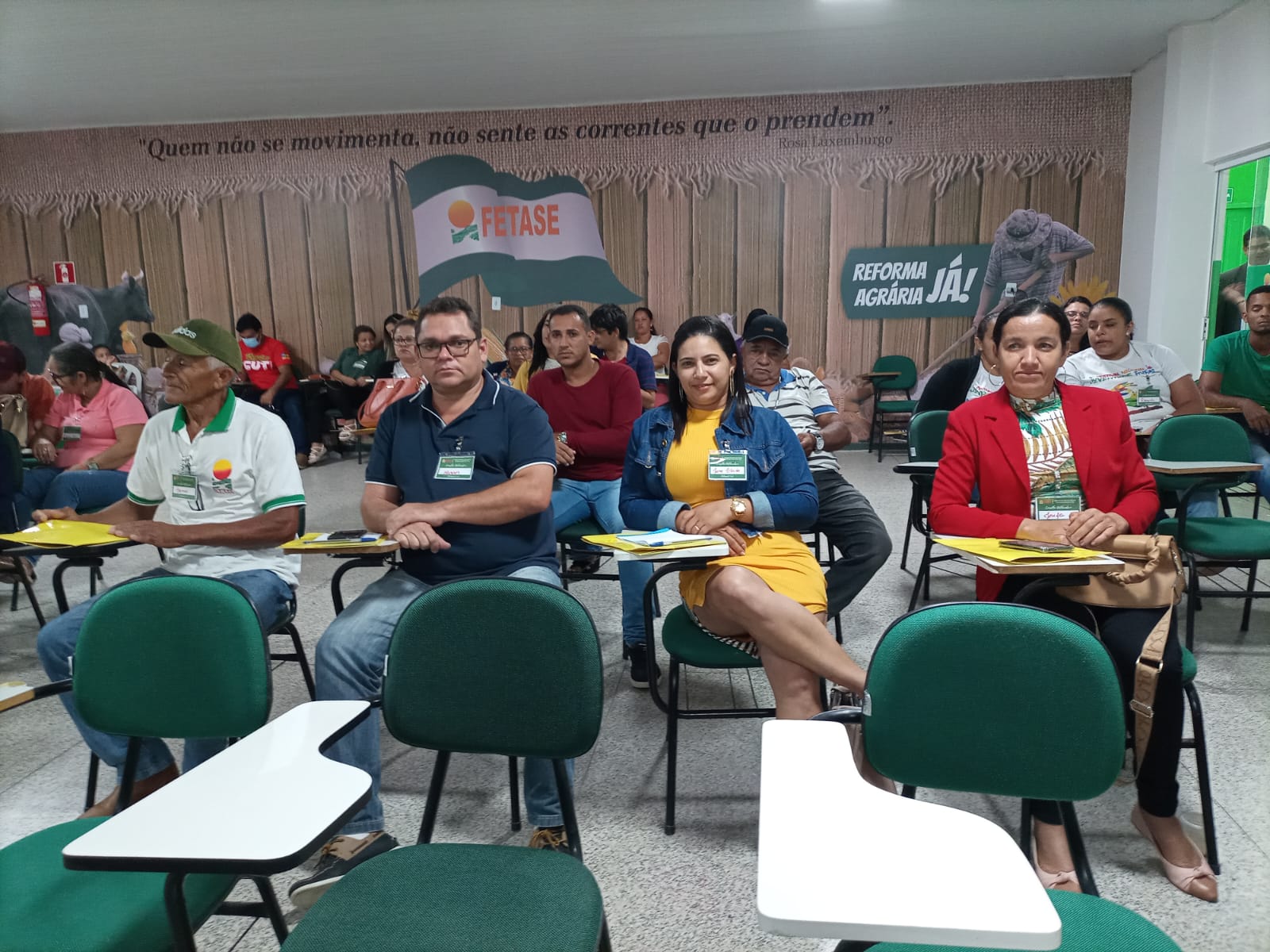 Presidente do Sindicato dos Trabalhadores Rurais participa de Assembleia Geral da FETASE em Aracaju