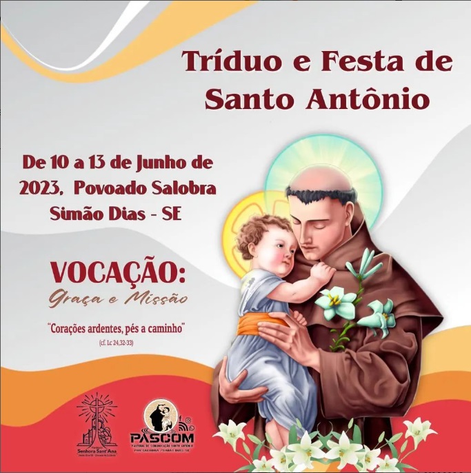 Festa de Santo Antônio será realizada na comunidade Salobra em Simão Dias