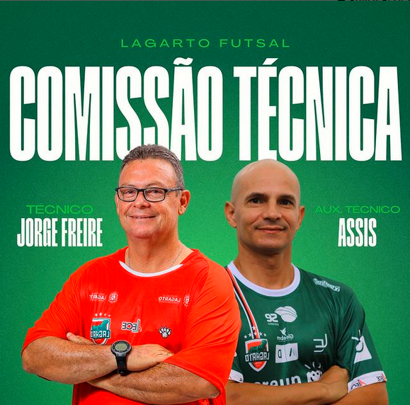 Lagarto Futsal anuncia novo técnico em lugar de Davi Mendonça