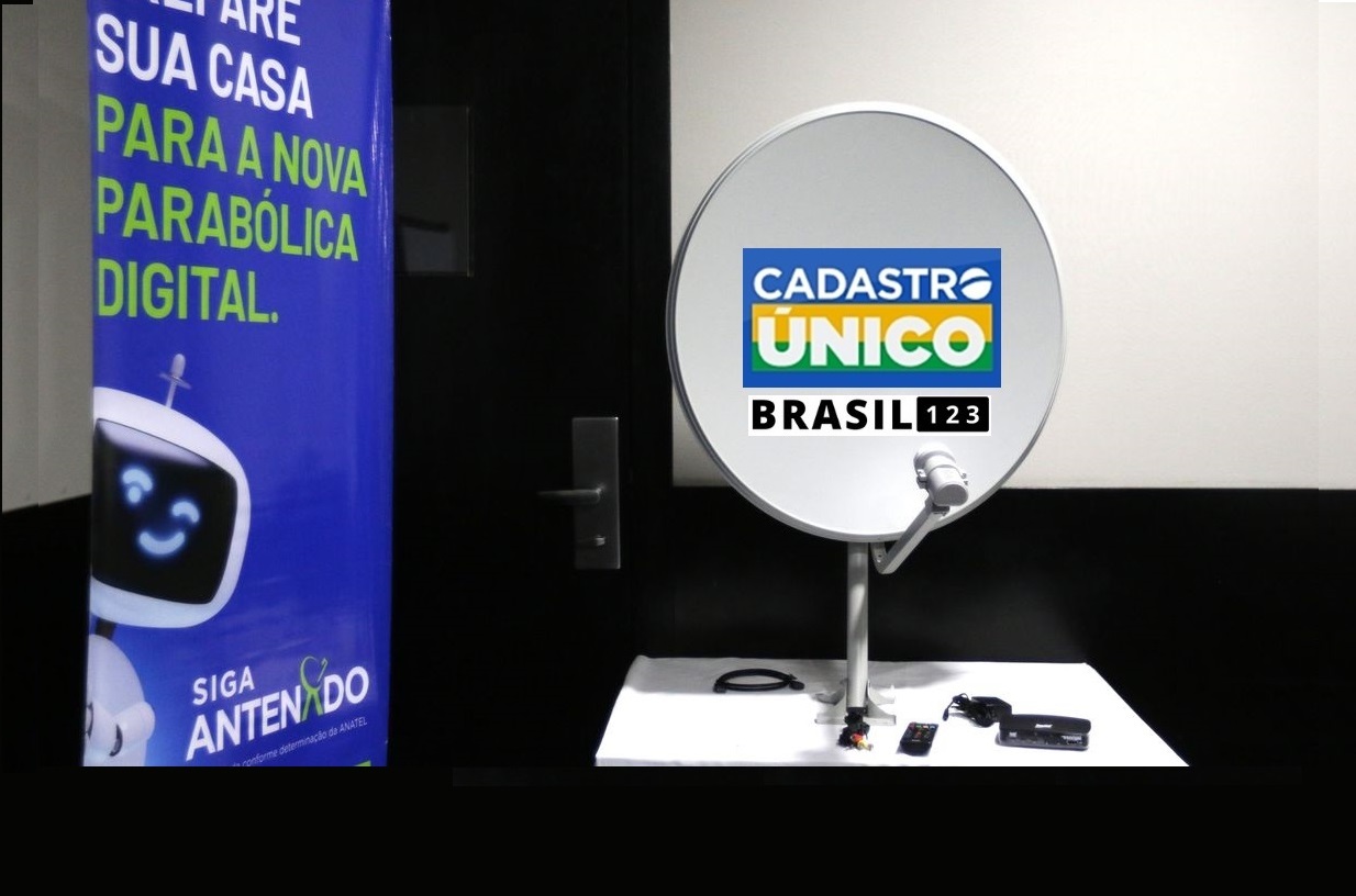 Beneficiários do CadÚnico podem solicitar kit gratuito de antena digital em Simão Dias