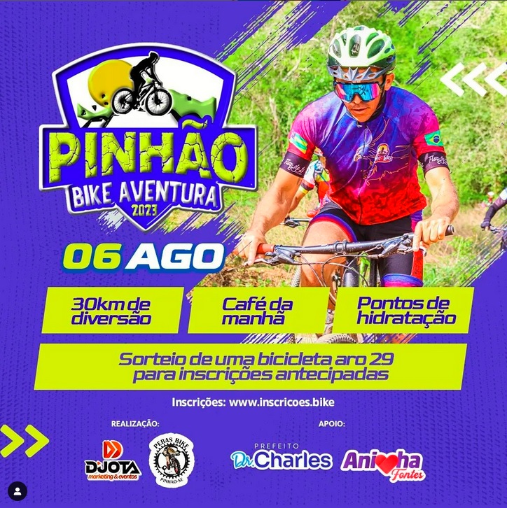 Pinhão Bike Adventure acontece neste final de semana no município