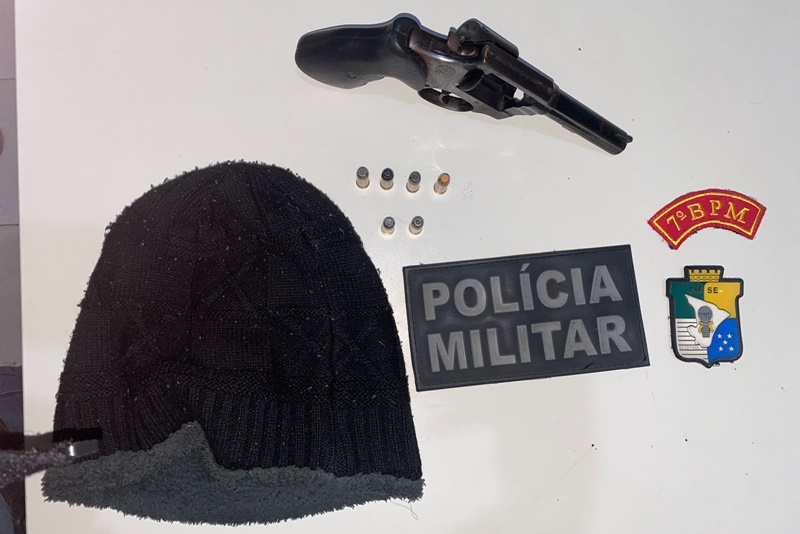 Homem é preso pelo crime de porte ilegal de arma de fogo em Lagarto