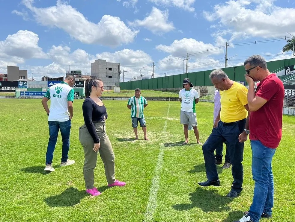 Após reclamação do Lagarto, estádio Barretão passa por vistoria