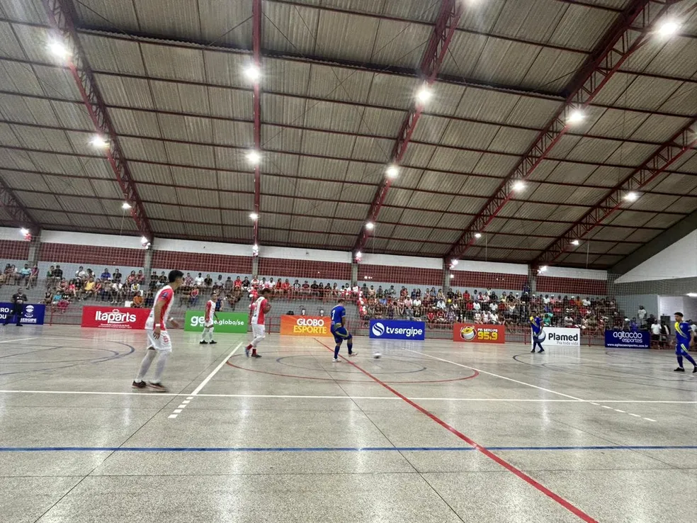 Pinhão estreia com vitória sobre Cumbe na Copa TV Sergipe de Futsal