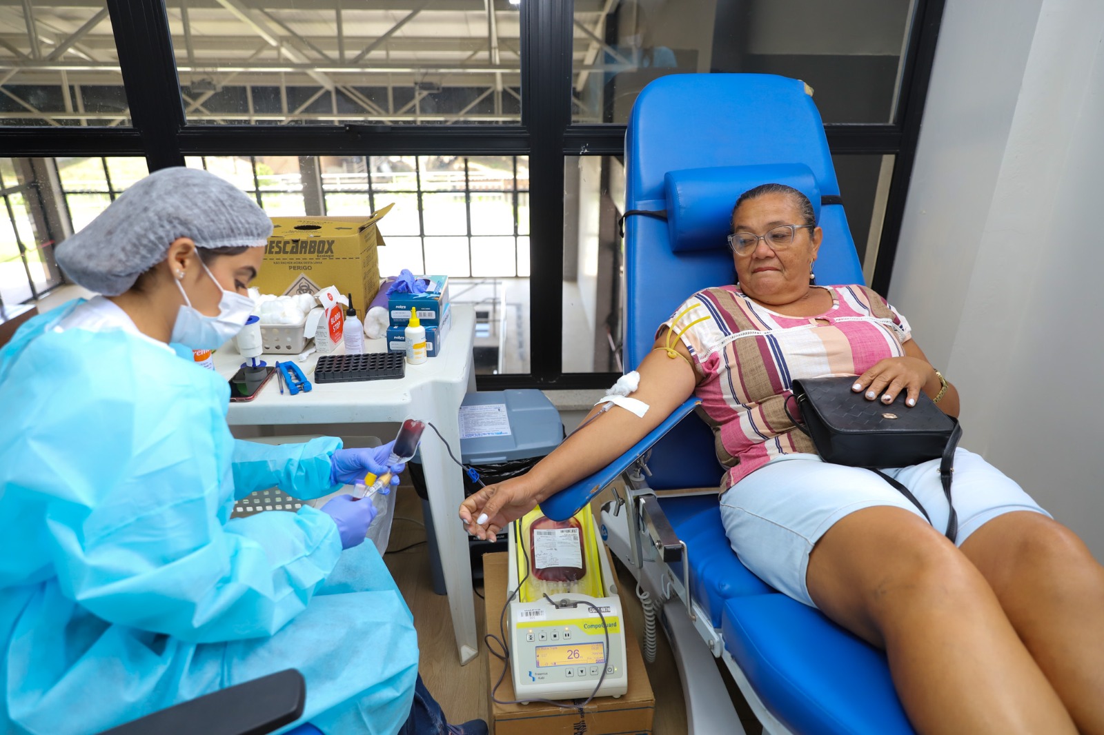 Dia de Mobilização coleta mais de 150 bolsas de sangue em Simão Dias