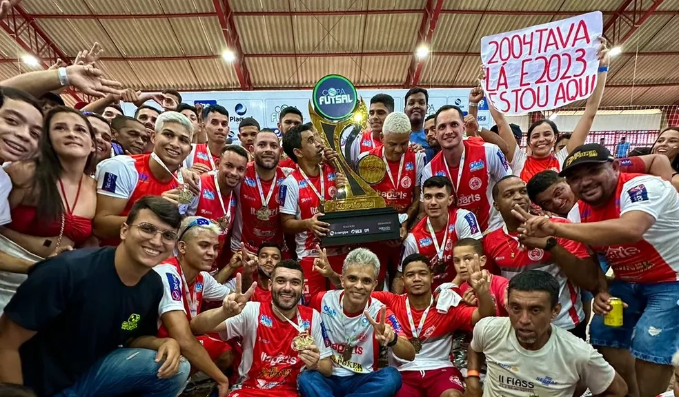 Pinhão empata com Lagarto e fatura o bicampeonato da Copa TV Sergipe de Futsal